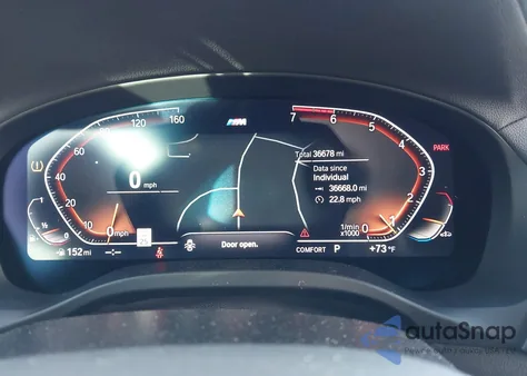 2021 BMW X4 xDrive30I z USA, uszkodzony, nr VIN 5UX2V1C02M9G80014